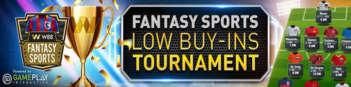 fantasy sport low buy in tournament - w88