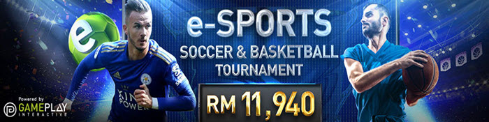 June eSports Soccer and Basketball Tournament – Win up to RM 4,288