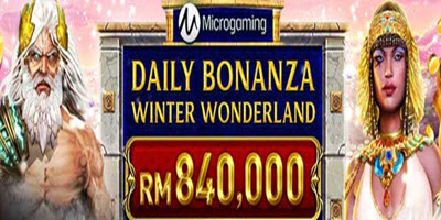 MG Daily Bonanza Winter Wonderland – 840,000 MYR up for Grabs!