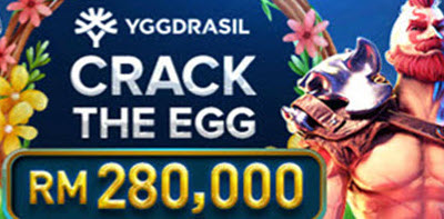 Yggdrasil Crack the Egg! – Win up to 30,000 MYR