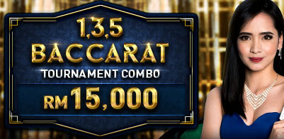 W88 1, 3, 5 Baccarat Tournament – Win up to RM 2,200