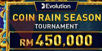 Evolution Coin Rain Season – Win your share of 450,000 MYR